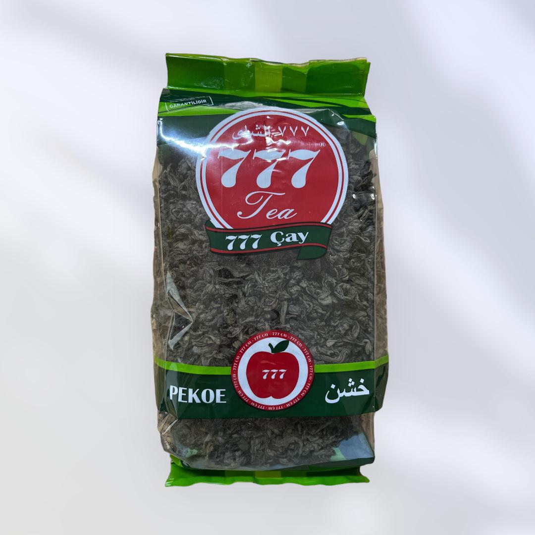 777 pekoe şeffaf poşet siyah ithal çay 200 gr STD231